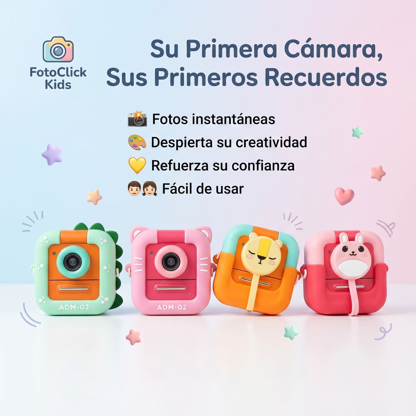 FotoClick Kids Mi Primera Cámara