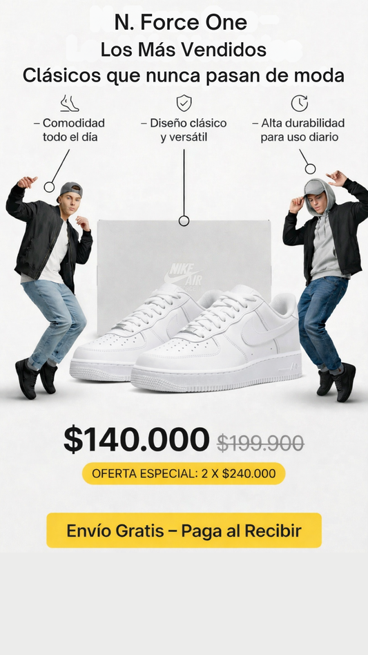 TENIS N FORCE ONE +CAJA