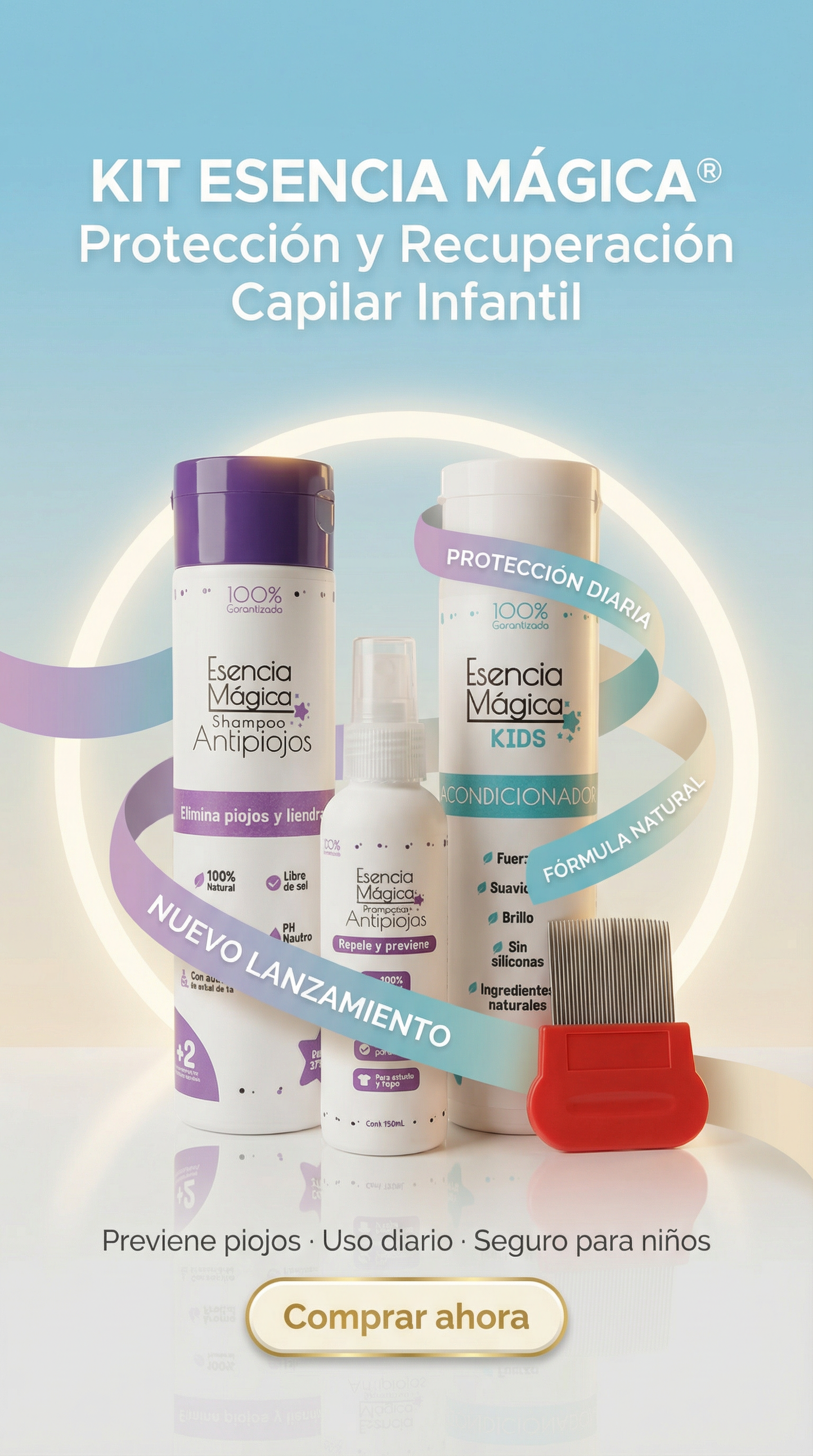 Kit antipiojos + acondicionador EsenciaM