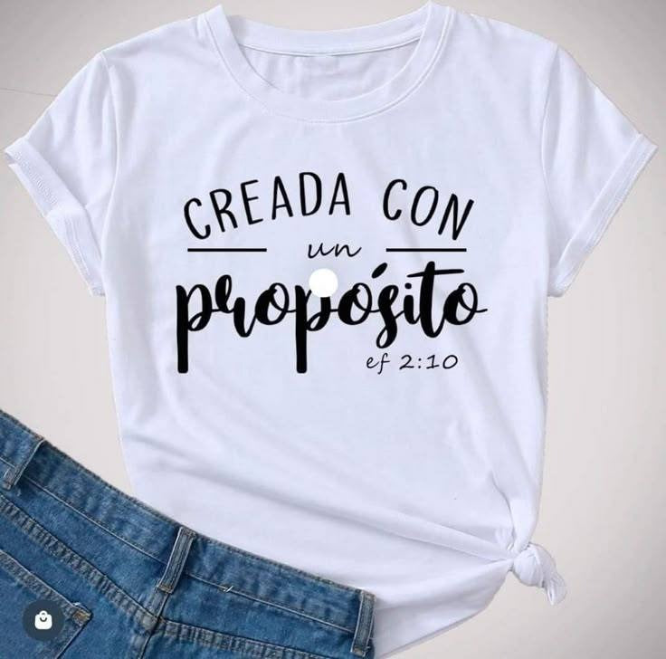 Hermosa camisetas personalizadas con mensajes Bíblicos