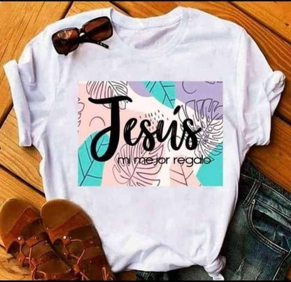 Hermosa camisetas personalizadas con mensajes Bíblicos