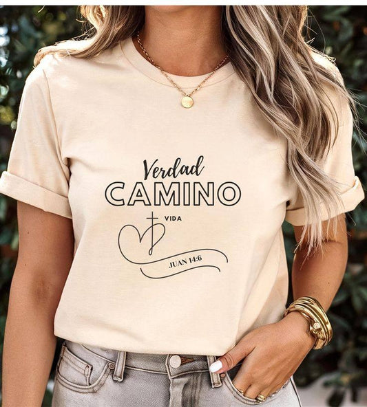 Hermosa camisetas personalizadas con mensajes Bíblicos